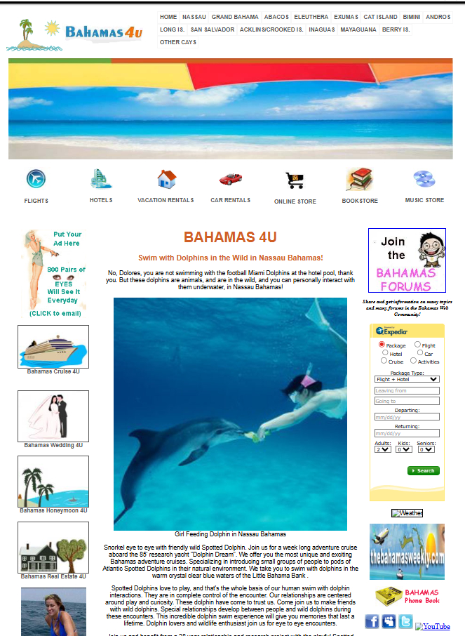bahamas4u website